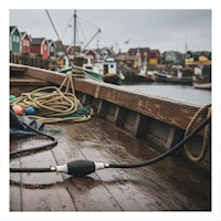Sistema Portatil para Combustible Blanco y Negro con Manguera Segura Y+Papel Regalo